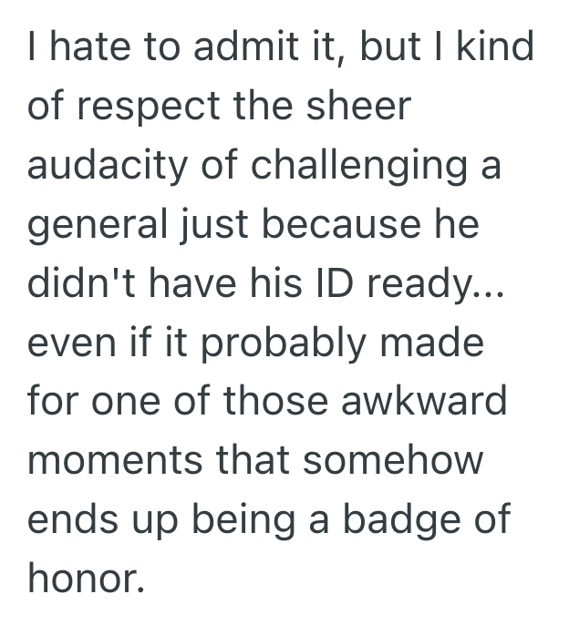 Screenshot 2025 06 22 at 8.48.24 AM Obedient Trooper Followed Orders Without Exception, So One High Profile General Had To Show His ID Like Everyone Else